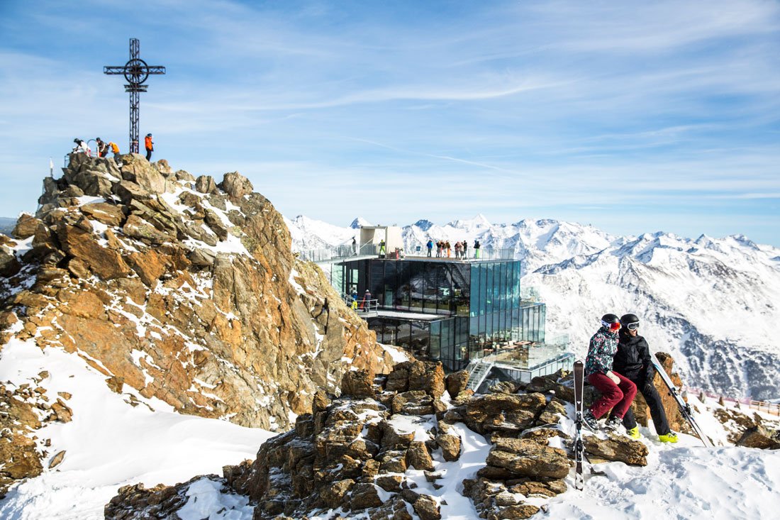 ice Q am Gaislachkogl im Winter